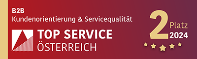 Banner Top Service Österreich 2024 