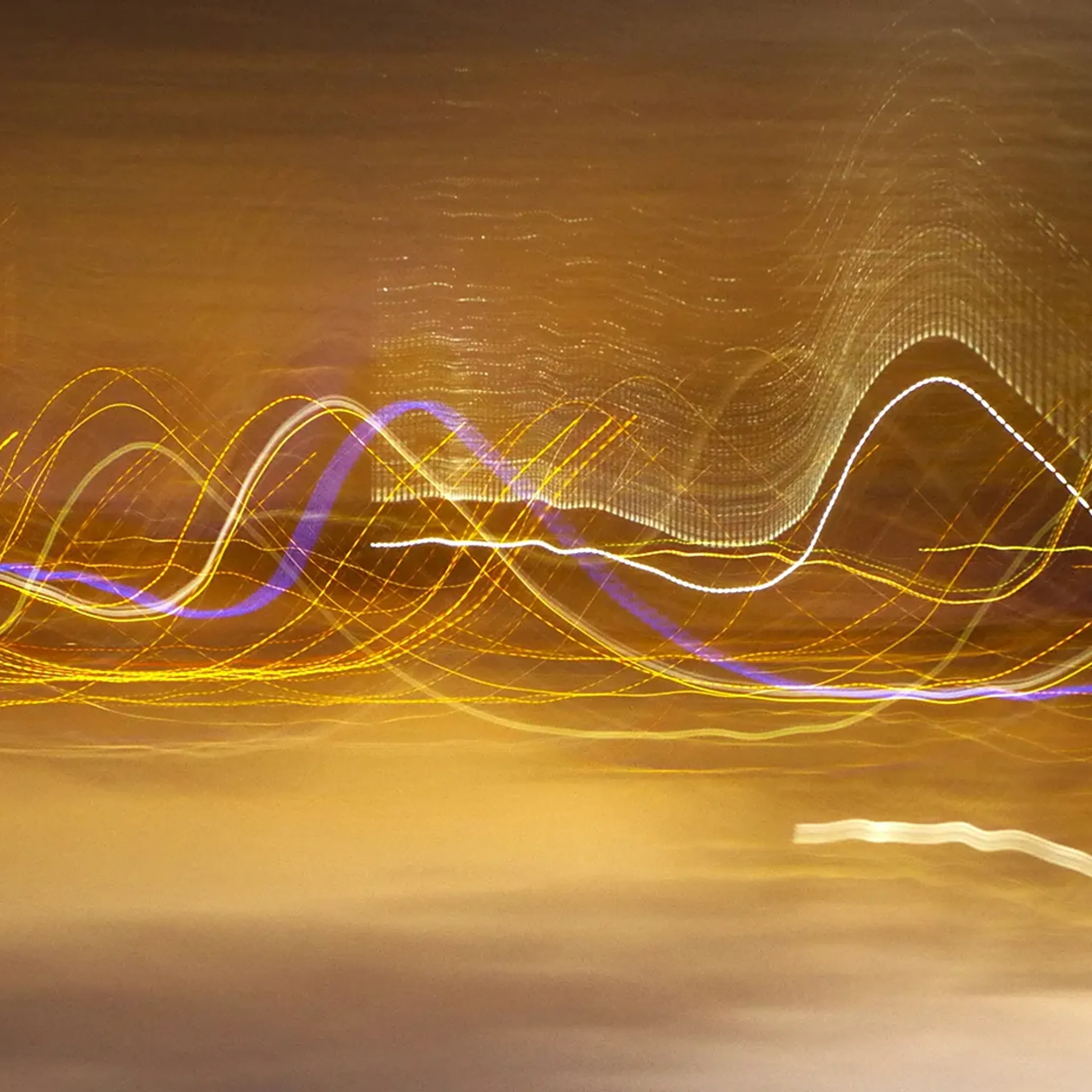 Abstrakte Radiowellen