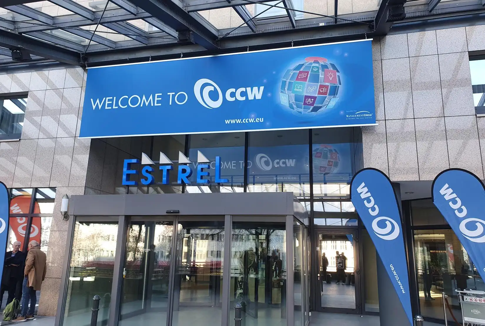 Berliner Estrel-Hotel  Veranstaltungsort der CCW 2023